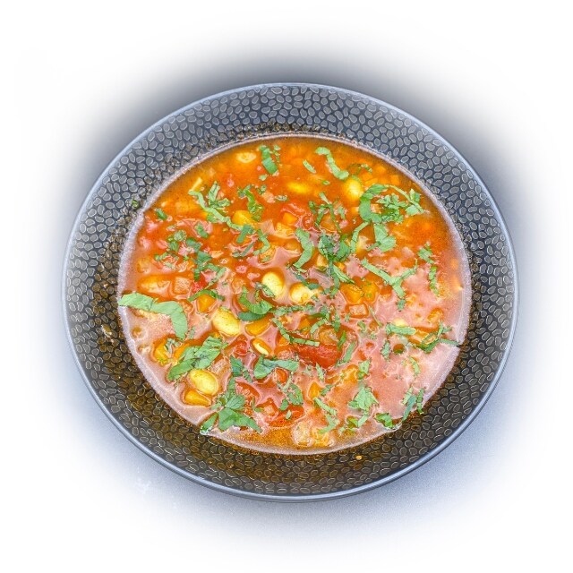 Minestrone d'hiver au chou kale et courge